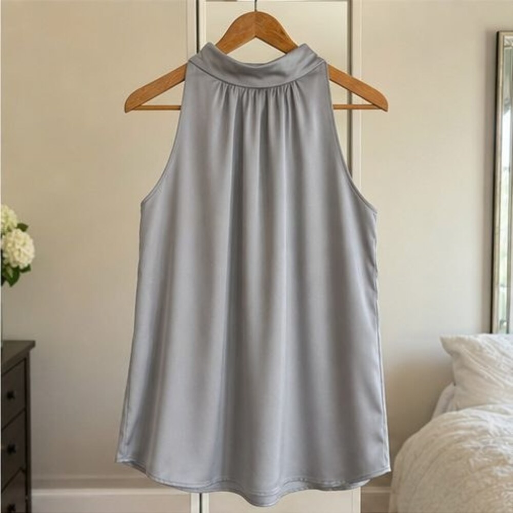 Ivory Pleated Blouse